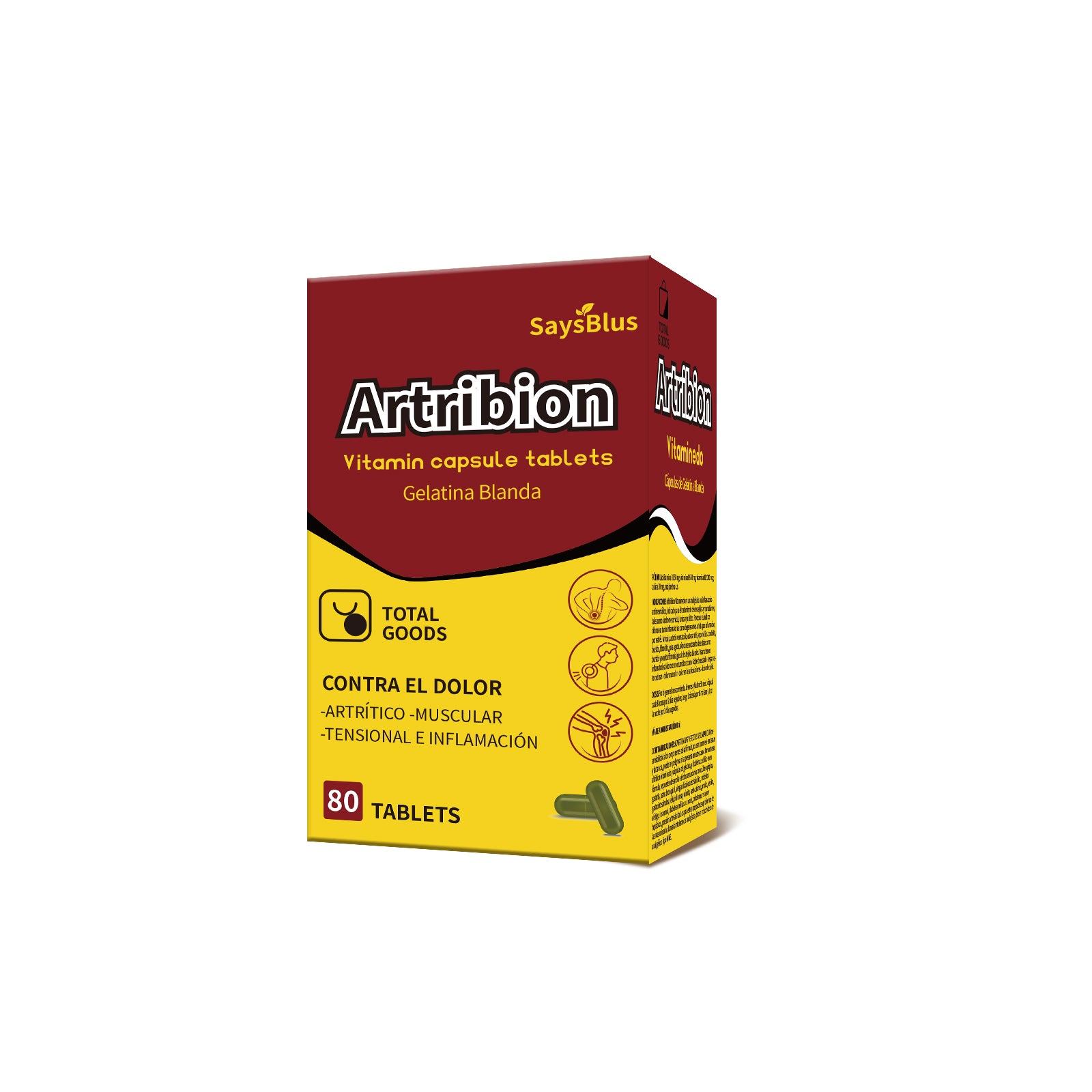 SaysBlus Artribion Vitaminado 80 Capsules